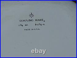 Rare Vintage corning ware blue cornflower with lid