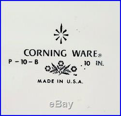 Rare -vintage-1st Edition, Corning Ware 10' Blue Cornflower Casserole Dish