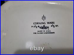 Renaissance in Cookware Corning Ware 2 1/2 Quart Saucepan-RARE