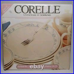 SEALED Vintage Corelle First Of Spring 16p Dinner Set Livingware Corning Wear