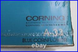 Sealed Box VTG Corning Ware Saucepan Trio Blue Cornflower 6 Pieces A-33