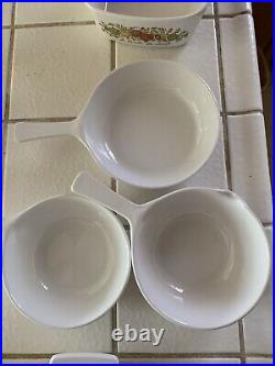 Set Of 13 Pieces Rare Vintage Spice of Life Corning Ware