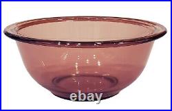 Set of 13 Vision WARE Visions Corning PYREX Cranberry Glass Cookware with Lids