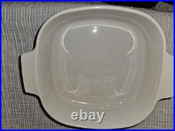 Super Rare Vintage Corning GARDEN CAT 2 Qt. Casserole A-2-B 2L