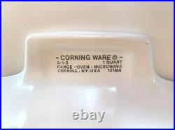 VINTAGE CORNING WARE A-1-B L'ECHALOTE SPICE OF LIFE MA181 Mark Casserole Lid A7C