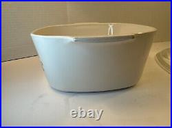 VINTAGE CORNING WARE A-3-B 3 QUART CASSEROLE DISH With PYREX A9C LID-SPICE OF LIFE