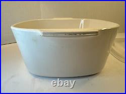 VINTAGE CORNING WARE A-3-B 3 QUART CASSEROLE DISH With PYREX A9C LID-SPICE OF LIFE