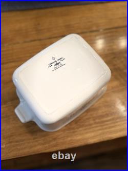 VINTAGE CORNING WARE BLUE CORNFLOWER, P-4-B 1 1/2 QT. RARE STAMP EARLY DAYS WithLID VINTAGE CORNING WARE BLUE CORNFLOWER, P-4-B 1 1/2 QT. RARE STAMP EARLY DAYS WithLID