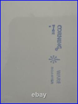 VINTAGE CORNING WARE Blue Cornflower Roaster (Blue 1960's logo Mark) Rare Find