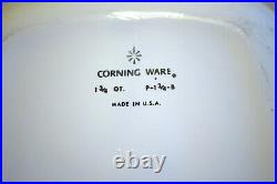 VINTAGE CORNING WARE CORNFLOWER COVERED DISHES 1960's