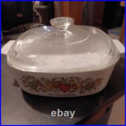 VINTAGE Corning Ware Spice Of Life La Marjolaine A-2-B 2 Liter Dish SEE STAMPS VINTAGE Corning Ware Spice Of Life La Marjolaine A-2-B 2 Liter Dish SEE STAMPS