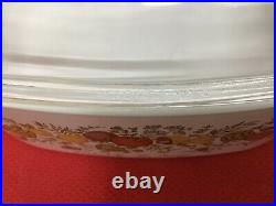 VINTAGE SPICE OF LIFE Corning ware, 3PC SET with Lids, Very Good