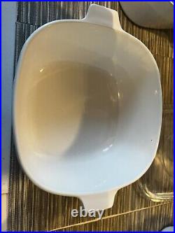 VINTAGE corning ware blue cornflower set of Cassarole Dishes/Pan 11 piece Lot