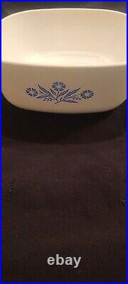 VINTAGE preloved CORNING WARE BLUE CORNFLOWER, P-4-B 1 1/2 QT. No Lid