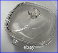 VTG CORNING WARE CASSEROLE A-8-B'SPICE OF LIFE L'ECHALOTE 8X8X1-3/4 WithLID