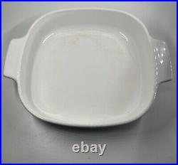 VTG CORNING WARE CASSEROLE A-8-B'SPICE OF LIFE L'ECHALOTE 8X8X1-3/4 WithLID