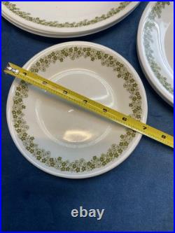 VTG Corelle Livingware by Corning Spring Blossom Green 33 Pc Set Of 4 & Extras VTG Corelle Livingware by Corning Spring Blossom Green 33 Pc Set Of 4 & Extras