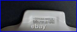 VTG Corning Ware 1 & 1 1/2 Qt Blue Cornflower Casserole Dish A-1-B & A-1 1/2-B