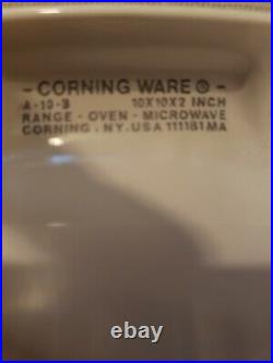VTG Corning Ware Cornflower Blue A-10-B 10 in. Range Oven Microwave Lid A-12-C
