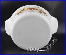 VTG Corning Ware Round B-4-B Spice Of Life Casserole withDimpled Lid 4Qt