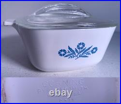Vintage 13 piece Set CORNING WARE Blue CORNFLOWER Casserole Lids Petite Pans Vintage 13 piece Set CORNING WARE Blue CORNFLOWER Casserole Lids Petite Pans