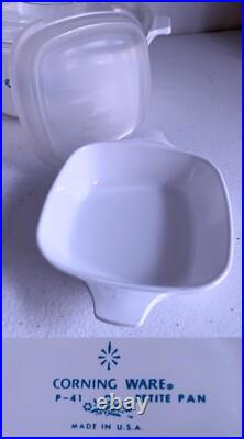Vintage 13 piece Set CORNING WARE Blue CORNFLOWER Casserole Lids Petite Pans Vintage 13 piece Set CORNING WARE Blue CORNFLOWER Casserole Lids Petite Pans