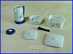 Vintage 1960s Barbie Hostess Kitchen Corningware Pans Coffee Carafe