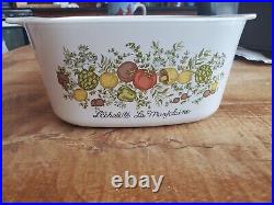 Vintage 1970's Spice of Life Corning Ware 3 quart A- 3- 5 with original lid