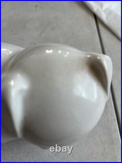 Vintage 1980's Corning Ware Cornflower Blue Ceramic Piggy Bank-Hard to Find Read Vintage 1980's Corning Ware Cornflower Blue Ceramic Piggy Bank-Hard to Find Read