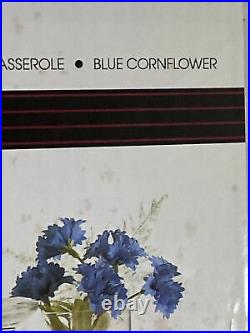 Vintage 1984 Corning Ware 6 Piece Kitchen Starter Set -Blue Cornflower- Open Box