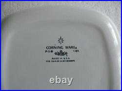 Vintage 60/70's Corning Ware withBlue Cornflower 1 QT P-1-B Casserole withP-7-C Lid