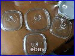 Vintage 8 Pc CORNING WARE/PYREX Spice Of Life Casserole Set EUC