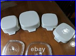 Vintage 8 Pc CORNING WARE/PYREX Spice Of Life Casserole Set EUC