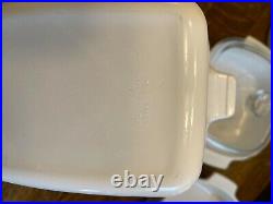 Vintage 9 Piece Set Corning Ware Spice of Life Casserole Dishes EXC! With lids