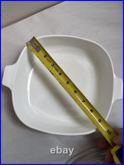 Vintage Blue Cornflower Corning Ware 9in. Dish #p-9-b With Fitted LID