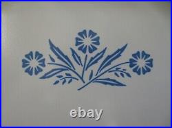 Vintage CORNING WARE Blue Cornflower 1 1/2 qt. Casserole Dish P-4-B with Lid