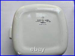 Vintage CORNING WARE Blue Cornflower P-1 3/4-B Casserole Dish 1.75 qt with Lid