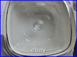 Vintage CORNING WARE Blue Cornflower P-1 3/4-B Casserole Dish 1.75 qt with Lid