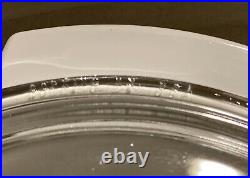 Vintage CORNING WARE N-5-B BLUE CORNFLOWER 5 Quart RANGE TOPPER Milk Glass w Lid