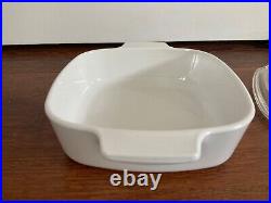 Vintage CORNING WARE SPICE OF LIFE L'ECHALOTE BAKE CASSEROLE A-1-B 1 milk glass