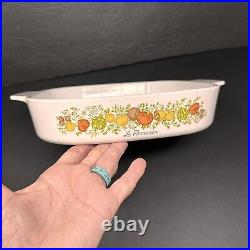 Vintage CORNING WARE Spice of Life LE ROMARIN Casserole Dish A 10 B Lid A-12-C