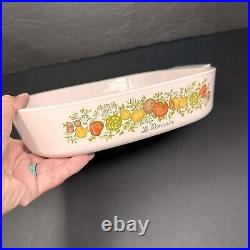 Vintage CORNING WARE Spice of Life LE ROMARIN Casserole Dish A 10 B Lid A-12-C