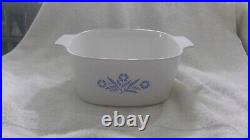 Vintage Cornflower A-3-B, 3 Quart Corning Ware Large Casserole Dish, No Lid