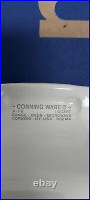 Vintage Corning Ware 1970's Set of 4 with lids RARE