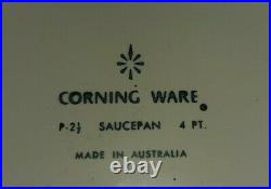 Vintage Corning Ware 4 pt made in Australia