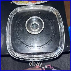 Vintage Corning Ware 7-Piece Spice Of Life Casserole Dish Set with1 Pyrex Lids Vintage Corning Ware 7-Piece Spice Of Life Casserole Dish Set with1 Pyrex Lids