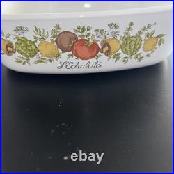 Vintage Corning Ware 7-Piece Spice Of Life Casserole Dish Set with1 Pyrex Lids Vintage Corning Ware 7-Piece Spice Of Life Casserole Dish Set with1 Pyrex Lids
