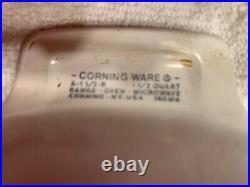 Vintage Corning Ware A-1 1-1/2-B QT La Marjolaine Casserole SEE STAMP RARE