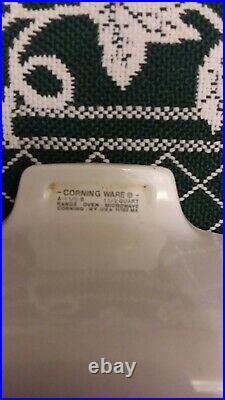 Vintage Corning Ware A-1 1/2-B Spice of Life 1.5 qt Casserole Dish with Glass Lid