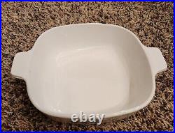 Vintage Corning Ware Blue Cornflower 1 Quart Casserole (P-1-B) Square with Lid